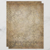 シャビーダマスクヴィンテージエフェメラ (正面/裏面)