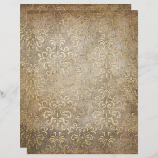 シャビーダマスクヴィンテージエフェメラ (正面/裏面)