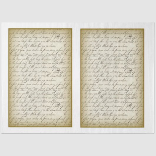 シャビービクトリアンシック・シリーズデザイン12 薄葉紙 (正面)