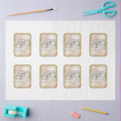 シャビービクトリアンシック・シリーズデザイン16 薄葉紙 (クラフト)