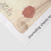 シャビービクトリアンシック・シリーズデザイン8 薄葉紙 (詳細)