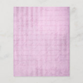 シャビーピンクストライプののスクラップブック紙 (裏面)