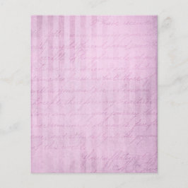 シャビーピンクストライプののスクラップブック紙