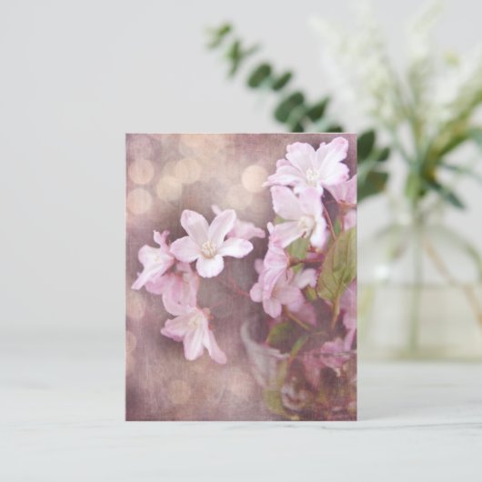 シャビーピンクフローラ&《写真》ぼけ味エフェメラ (スタンド正面)