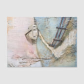 シャビーファームハウスインパステルズデクページティッシュペーパー 薄葉紙 (正面)