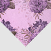 シャビーフローラパープルシリーズデザイン10 薄葉紙 (詳細)
