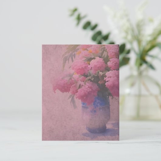 シャビーフローラ&ダマスクレープブック紙 (スタンド正面)