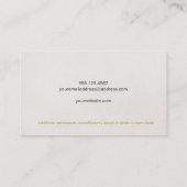 シャビーヴィンテージカントリー素朴ターコイズウッドシック 名刺 (裏面)