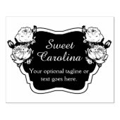 シャビーヴィンテージバラ素朴カントリーシャルボード ラバースタンプ (インプリント)