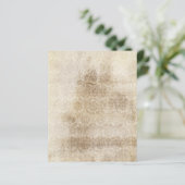 シャビーヴィンテージパターン(の模様が)ある紙 (スタンド正面)