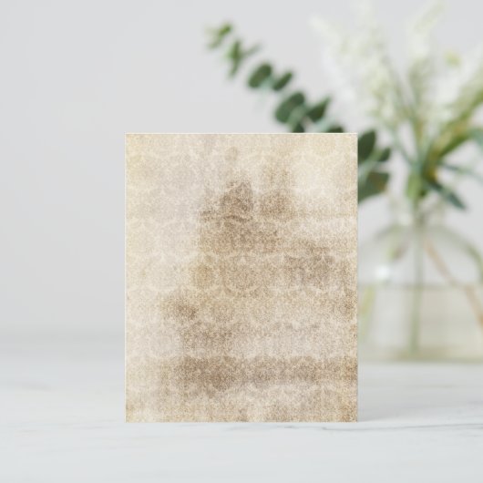 シャビーヴィンテージパターン（の模様が）ある紙 (スタンド正面)