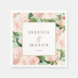 シャビー シック ウェディング ナプキン カクテル ナプキン スタンダードカクテルナプキン