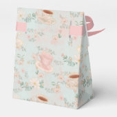 シャビー シック ティーパーティー フェイバーボックス (裏面サイド)