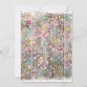 *~*シャビー・レ素朴インボー・ウッ動揺してド 招待状 (裏面)