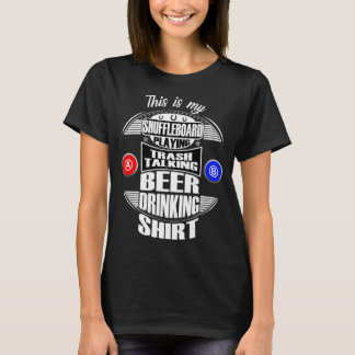 シャフおもしろいル遊ボードのビール飲みGi Tシャツ