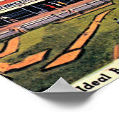 シャファーレイクインディアナイデアルビーチリゾート ポスター (角)