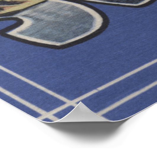 シャファー湖 – ラージレターシーン ポスター (角)