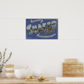 シャファー湖 – ラージレターシーン ポスター (キッチン)