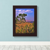 シャファ山脈 キャンバスプリント (インサイチュ (ウッドフロア))