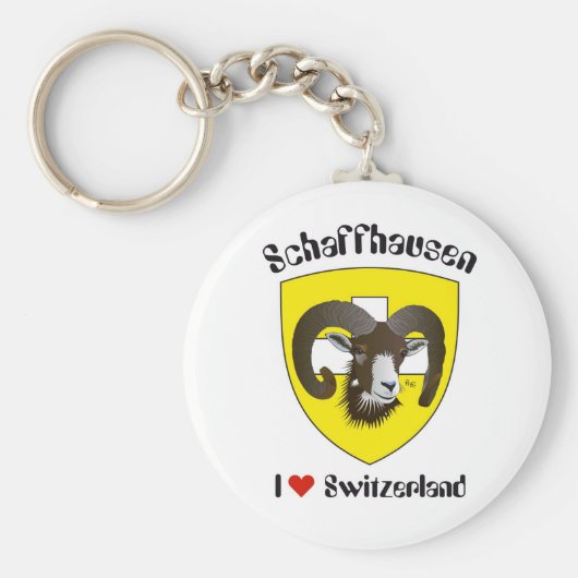 シャフハウゼンシュウィズシュリュッセランハネガー キーホルダー (正面)