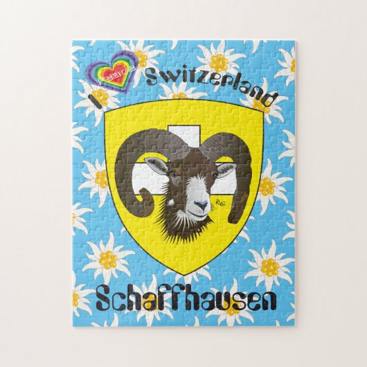 シャフハウゼンシュウィズスースヴィツェラパズル ジグソーパズル (縦)