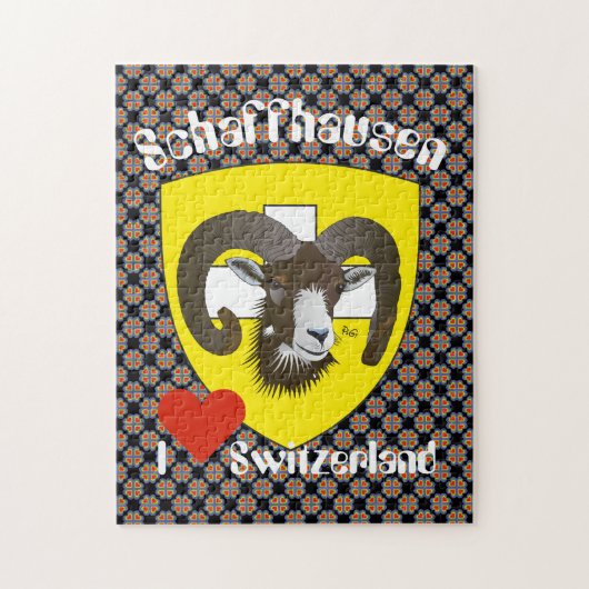 シャフハウゼンシュウィズスースヴィツェラパズル ジグソーパズル (縦)