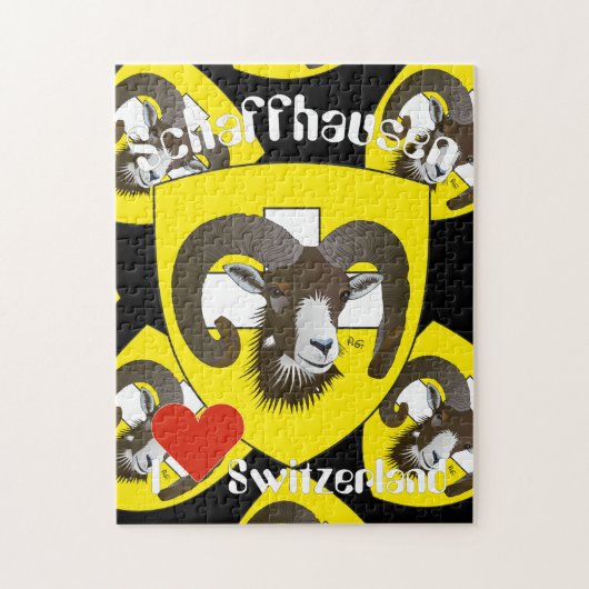 シャフハウゼンシュウィズスースヴィツェラパズル ジグソーパズル (縦)