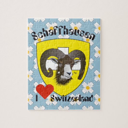 シャフハウゼンシュウィズスースヴィツェラパズル ジグソーパズル (縦)