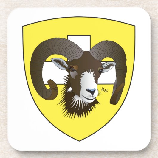 シャフハウゼンシュウィズKork-Untersetzer コースター (正面)