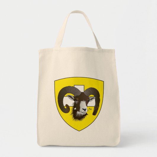 シャフハウゼンシュウィズSuisse Svizzzera Tasche トートバッグ (正面)