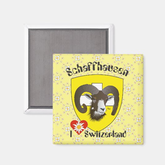 シャフハウゼン – シュウィズ – スイス – スヴィツェラ磁石 マグネット (正面/裏面)