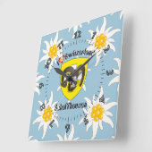 シャフハウゼン – シュウィズ – スイス – Svizzera Uhr スクエア壁時計 (傾斜)