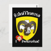 シャフハウゼン・シュワイツ・ポストカルテ ポストカード (正面/裏面)