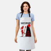 シャフルボード！ エプロン (着用した状態)