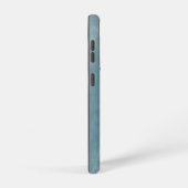 シャブエレガントビーガーリーブルーフローラ名 SAMSUNG GALAXYケース (右側面)