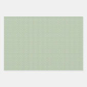 シャブスタイリッシュフランスのビーなシックなフローラアートパターン ラッピングペーパーシート (正面3)