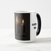 シャブバットキャンドルのアイコン – 照明強度» モーフィングマグカップ (正面右)