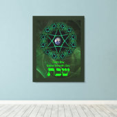 シャブバット – 地球の日 キャンバスプリント (インサイチュ (ウッドフロア))