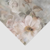 シャブビクトリアンビーシックな絵を描花模様 薄葉紙 (詳細)