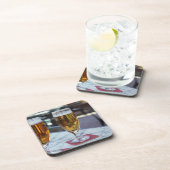 シャブリス暑クールい夏の42度のビール コースター (右側)