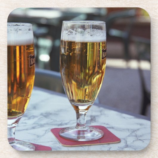 シャブリス暑クールい夏の42度のビール コースター (正面)