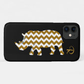 シャブロン・サイ動物 Case-Mate iPhoneケース (裏面(横))