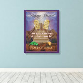 シャブー絵画トの包まれた光 キャンバスプリント (インサイチュ (ウッドフロア))