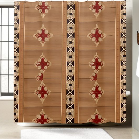 シャブ素朴ビーシックなシャワーカーテンスタイル2 シャワーカーテン