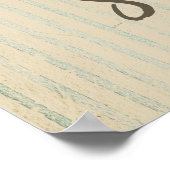 シャブ素朴ビー：私の魂の引用文は良い ポスター (角)