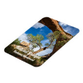 シャプー橋、ナチュラルブリッジナチュラルブリッジナショナルモニュメント マグネット (左側)