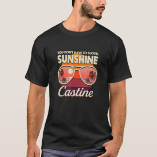 シャベルサンシャインカスタインビーチMa Tシャツ