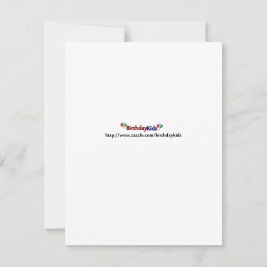 シャベル 招待状 (裏面)