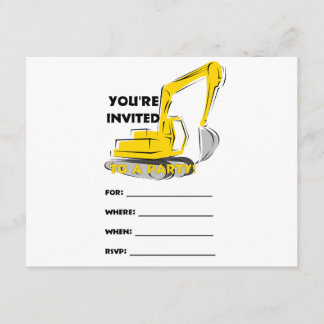 シャベル 招待状