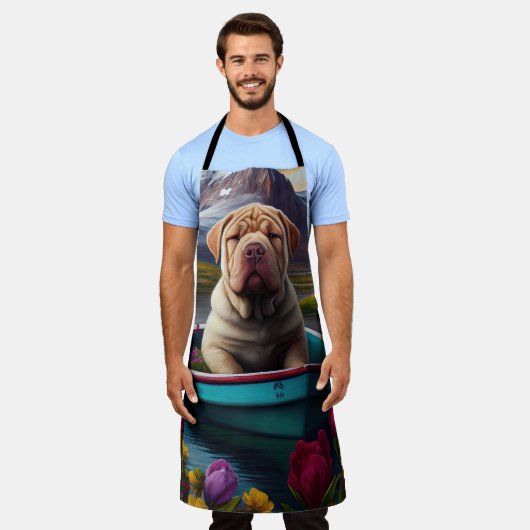 シャペイを漕ぐ:名勝の冒険 エプロン (着用した状態)